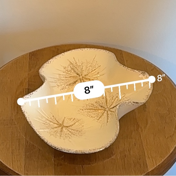 SOLD- Vintage MCM Atomic Starburst Design Dish Gift California Original #741 - Picture 15 of 16